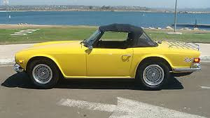 Convertible Top Robbins Triumph TR-6 w/zip ,2207ACGBKB