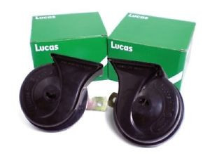 Horn Set High and Low, MGB, Triumph, Lucas, GGE164/165