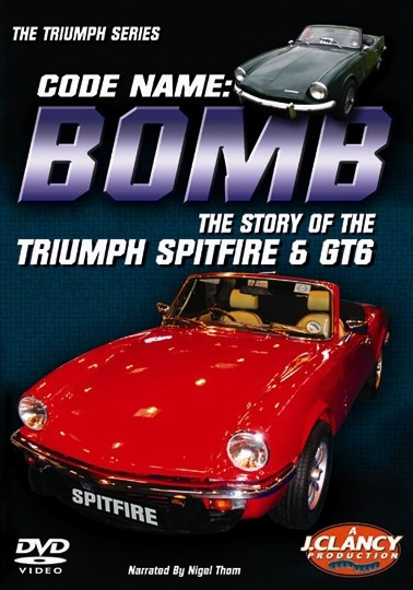 CODE NAME - BOMB Triumph Spitfire & GT6 - Front Cover