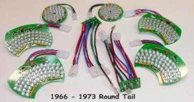 BMW 2002 1966-1973 (Roundie) Brake (-) LED Light Set