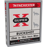 Winchester Super-X Buckshot Shotshells .410 ga 3" 1135 fps #000 50 ct