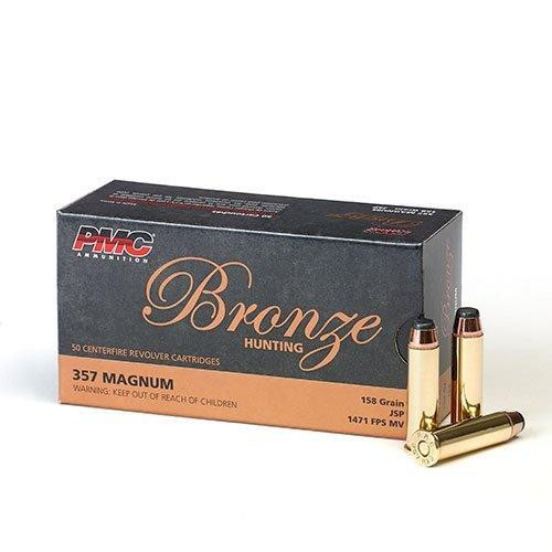 PMC Bronze Handgun Ammunition .357 Mag 158 gr JSP 1471 fps 200 ct