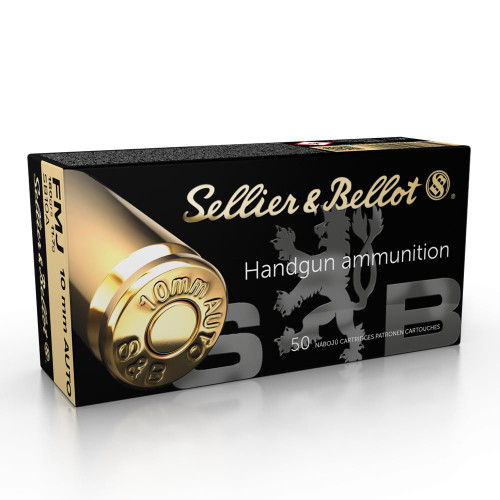 Sellier & Bellot Pistol & Revolver Ammo .40 S&W 180 gr FMJ 200 ct