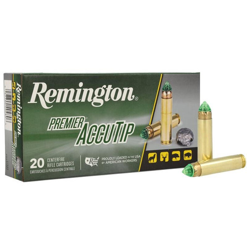 Remington Premier AccuTip Rifle Ammunition .450 Bushmaster 260 gr AT 2180 fps 100 ct
