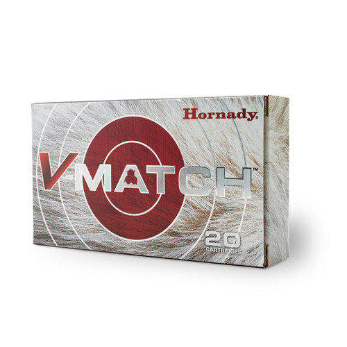 Hornady V-Match Rifle Ammunition 6mm Creedmoor 80gr ELD-VT 100rds