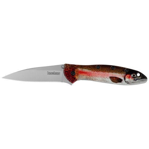 KERSHAW LEEK 3 RNBW TROUT/SILVER