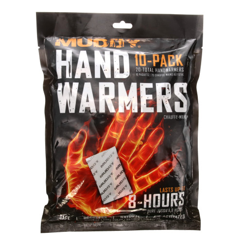 MUDDY DISPOSABLE HAND WARMER 10 PACK