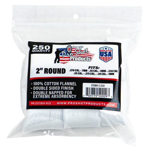 PRO-SHOT PATCH 270-38 CAL 2 250PK