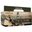 Fiocchi Arkansas Steel Waterfowl Shotshells 12ga 3" 1-1/5oz 1550 fps #4 100/ct