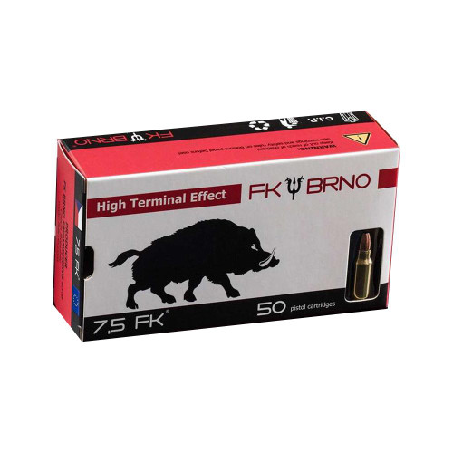 F5 Ammunition 7.5 FK (50/BOX) 95 Grain Copper Nose-Dicarding Hollow Point
