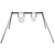 B/C 3/8 GONG HANGER KIT 6-8 WHITE