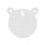 B/C 6 3/8 STEEL TRGT ROUND PLATE