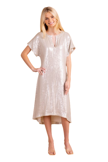 Amara Dress, Marshmallow
