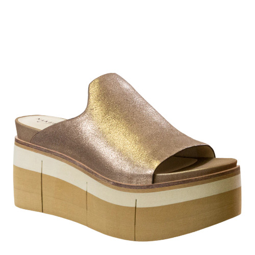 Naked Flow Wedge in Gold