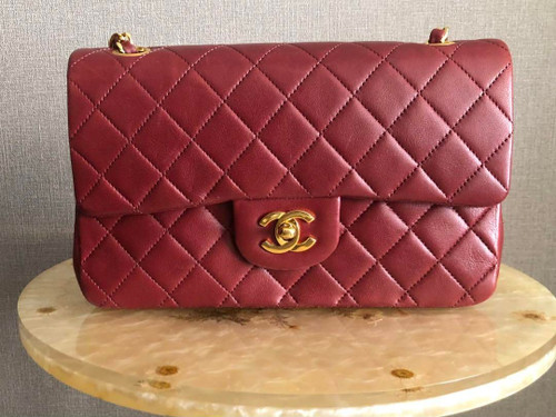 Chanel Small Vintage Classic Double Flap, Lambskin Quilted