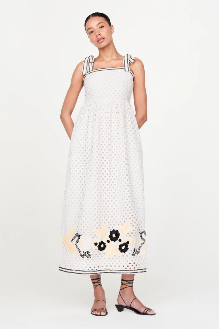 Marie Oliver Lulu Dress, Raffia