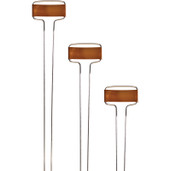 C-Series copper replacement plates with angled design – made to fit standard C-Series garden marker wire legs. Crafted from solid copper that naturally patinas over time for a timeless garden look. Weather-resistant, reusable, and proudly made in the USA for lasting plant identification. C-Series copper replacement plates with angled design – made to fit standard C-Series garden marker wire legs. Crafted from solid copper that naturally patinas over time for a timeless garden look. Weather-resistant, reusable, and proudly made in the USA for lasting plant identification.