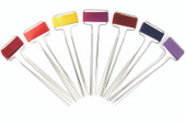 C-Series painted replacement plates in assorted colors – designed to fit standard C-Series garden marker wire legs. Durable, weather-resistant finish for color-coded or decorative plant labeling. Made in the USA and ideal for organizing herbs, flowers, and vegetables in any garden setting. C-Series painted replacement plates in assorted colors – designed to fit standard C-Series garden marker wire legs. Durable, weather-resistant finish for color-coded or decorative plant labeling. Made in the USA and ideal for organizing herbs, flowers, and vegetables in any garden setting.