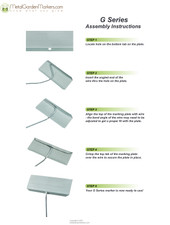 G-Series zinc garden marker with extra-wide angled nameplate and durable galvanized wire legs – designed for labeling large plants, perennials, shrubs, and trees. Weatherproof, rust-resistant, and made in the USA for long-lasting visibility in outdoor gardens and landscape settings.