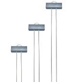 E-Series aluminum garden marker with angled faceplate and sturdy galvanized steel legs – ideal for labeling vegetables, flowers, herbs, and perennials in outdoor garden beds. Lightweight, rustproof, and weather-resistant for long-term use. Made in the USA for home and professional gardeners.