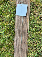 Heavy-duty P-Series garden markers with 15-inch wire and 3.25-inch square aluminum plate – durable metal plant label for outdoor use Heavy-duty P-Series garden markers with 15-inch wire and 3.25-inch square aluminum plate – durable metal plant label for outdoor use