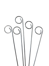 Extra-large garden marker with 20-inch thick galvanized wire and 5.375" x 4" rounded aluminum plate – heavy-duty metal plant tag for outdoor use Extra-large garden marker with 20-inch thick galvanized wire and 5.375" x 4" rounded aluminum plate – heavy-duty metal plant tag for outdoor use