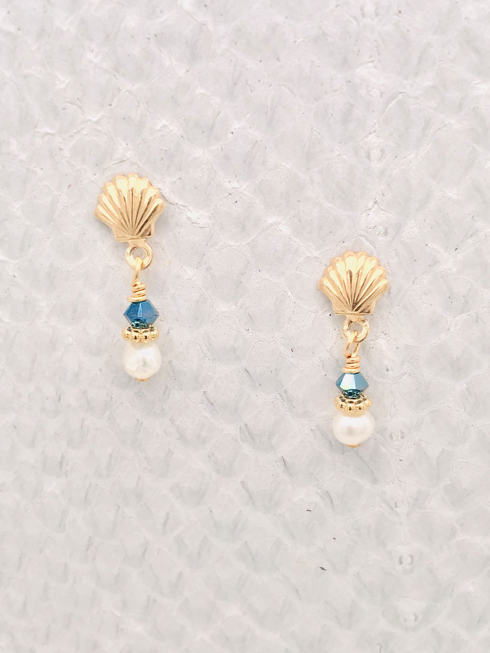 Gold Hypoallergenic Fingernail Earring Posts| Powwowbling