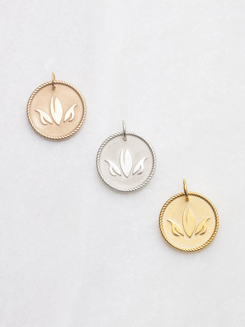 Garden Club of Virginia Charm - 14K Yellow Gold