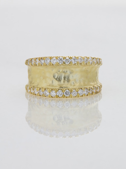 Raymond Mazza "Lizzie" 14KY Gold & Diamonds 0.64 CTW Ring