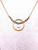 Adriatic Necklace- 24K Gold-plated, Swarovski Crystal, Clear