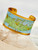 ESVA Map Cuff, 22K Gold Leaf & Enamel