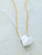 Mother of Pearl Loveland Necklace by Moonrise Jewelry