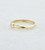 Raymond Mazza "Paige" 14KY Gold Bezel Set Diamond 0.10 CTW Ring