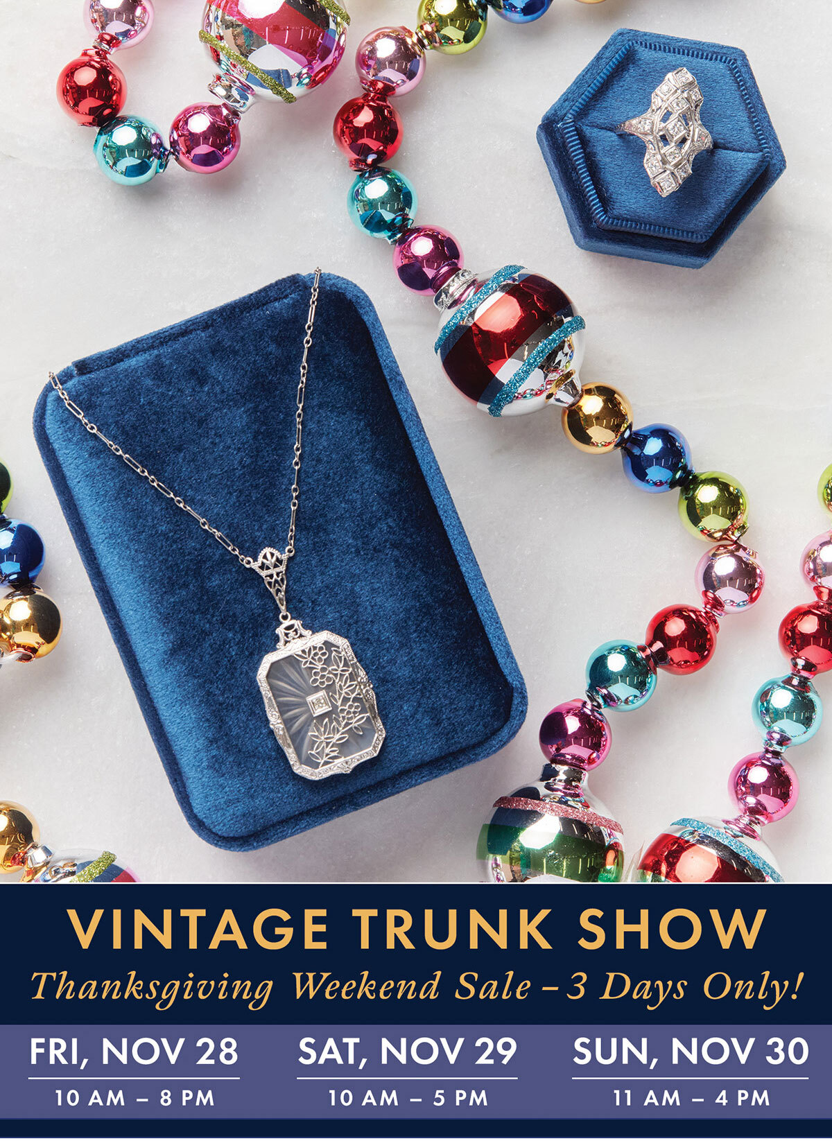 Vintage Jewelry Trunk Show
