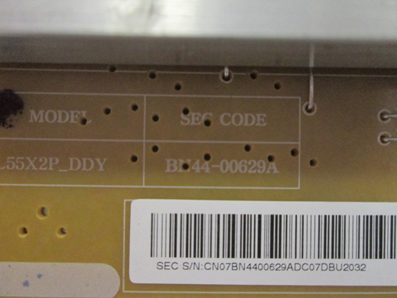 Samsung UN55F7100AF Power Supply BN4400629A / L55X2P_DDY
