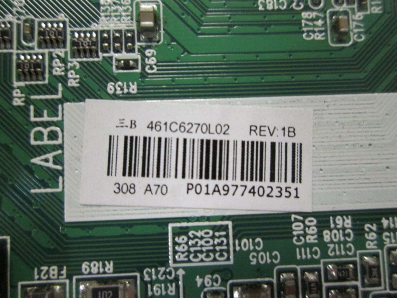 Panasonic TCL32B6 Main Board SPD32T VTVL32616 / 431C6270L02