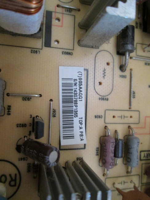 BLOC D'ALIMENTATION/ONDULEUR RÉTROÉCLAIRAGE TV Samsung BN44-00150A