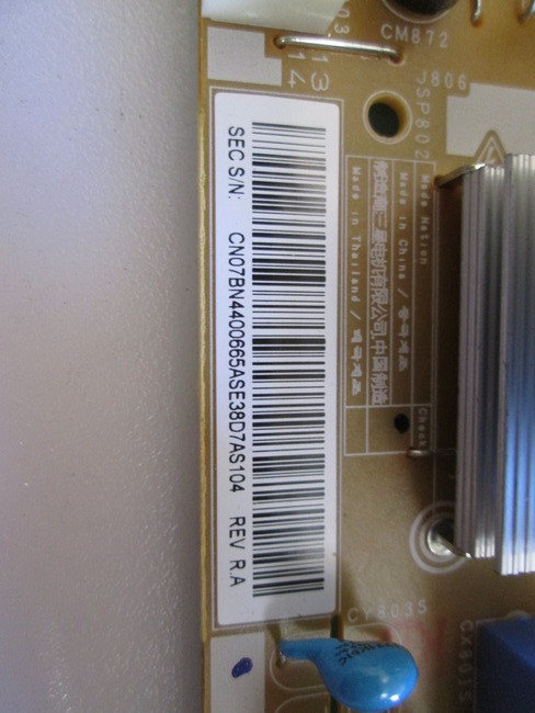 Samsung UN32EH5300FXZA Power Supply BN4400665A