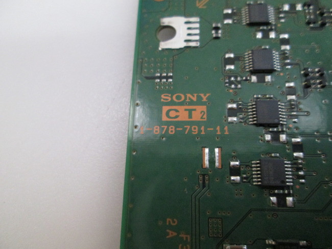 SONY KDL 46XBR9 CT2 BOARD 1 878 791 11 A1653703A TvPartsGuy