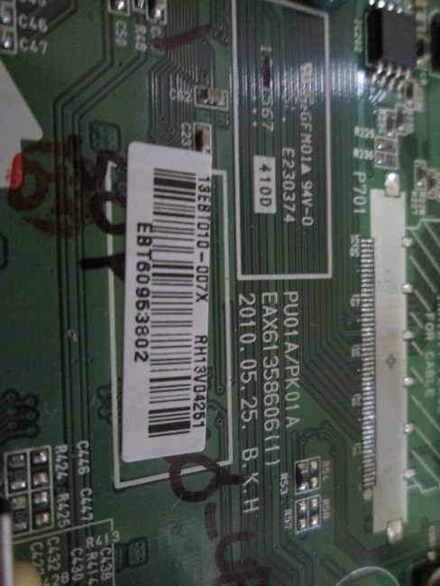 Carte T-Con Zenith Z50PJ240-UB / EBR63549503 (EAX61314901) – Ouverte Jamais Utilisée