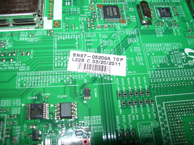 Samsung UN55D6000 Main Board BN4101587A / BN9705206A / BN9404358C