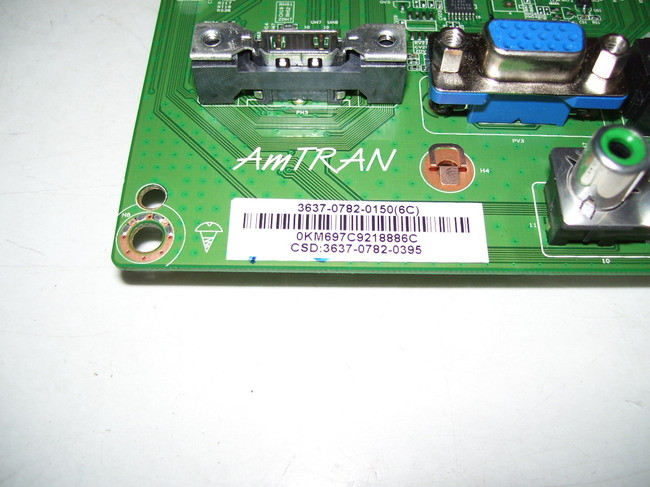 Vizio E371VL Main Board 0171-2271-4356 / 3637-0782-0150 - TvPartsGuy.com