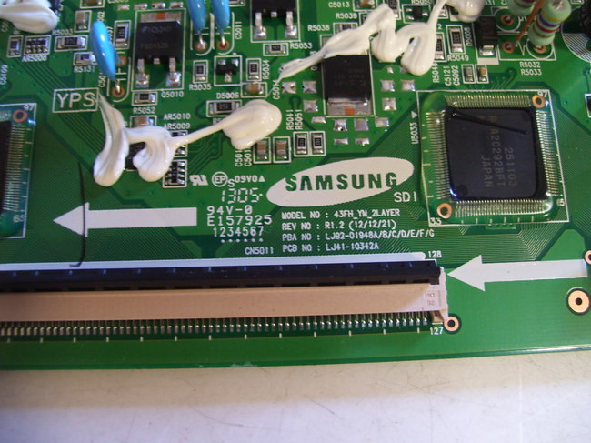 Samsung Y-Sustain Board LJ41-10342A / LJ92-01948A