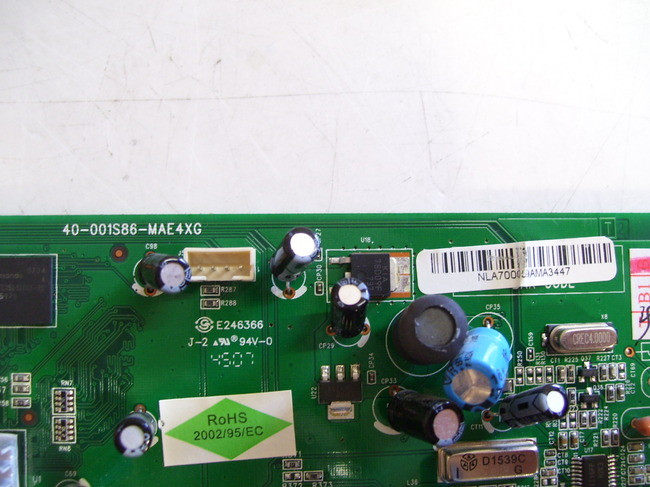 RCA L26WD21 MAIN BOARD 40001S86MAE4XG