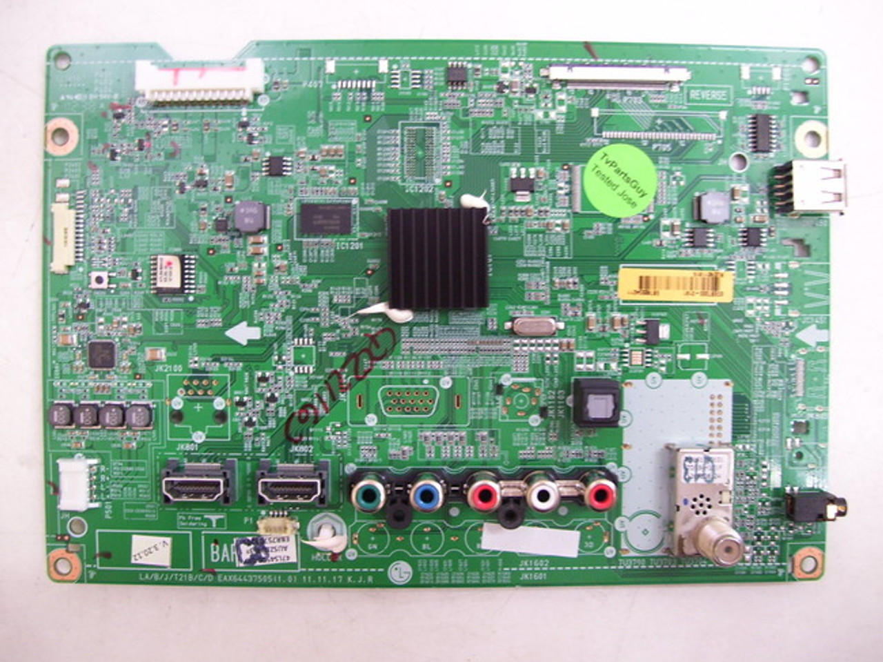 LG 47LS4500UD MAIN BOARD EAX64437505 / EBT62204211
