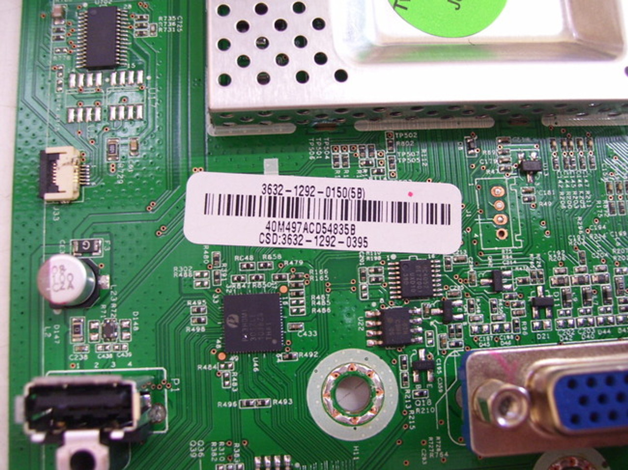 Vizio E320VP Main Board 017122713425 / 363212920150