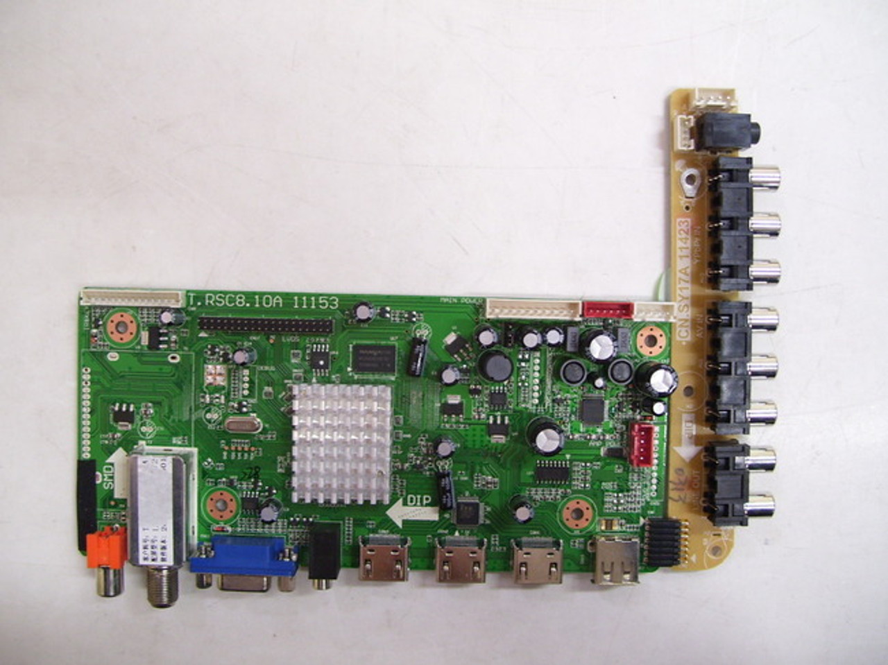 SCEPTRE X322BVHD Main Board & SIDE AV INPUT T.RSC8.10A 11153