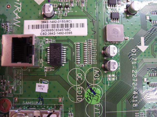 Vizio E422VLE Main Board 0171-2272-4318 / 3642-1492-0150 - TvPartsGuy.com