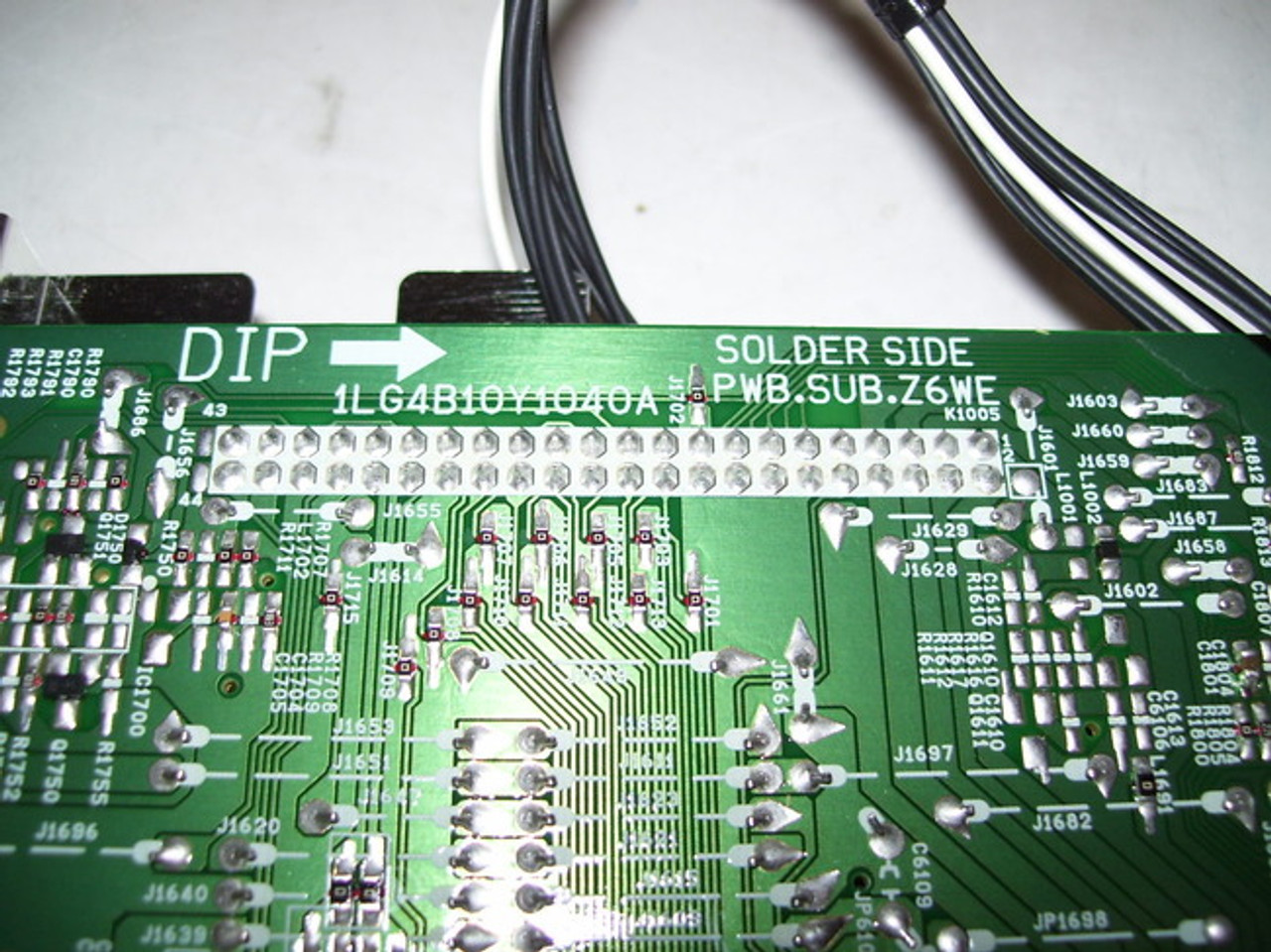 Sanyo DP50842 Analog Board 1LG4B10Y1040A / Z6WE