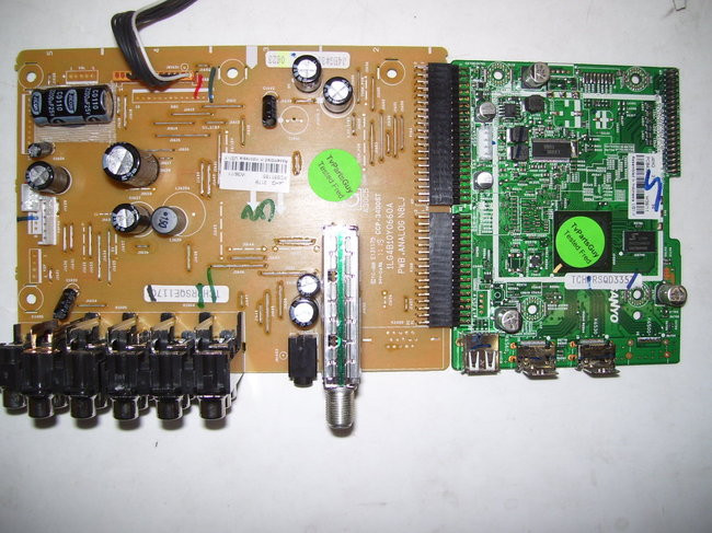 Sanyo DP42740 Digital Main & Analog Board 1LG4B10Y06900 & 1LG4B10Y0660A